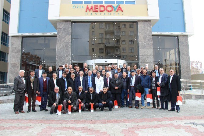 Medova Hastanesi, Muhtarları Ağırladı