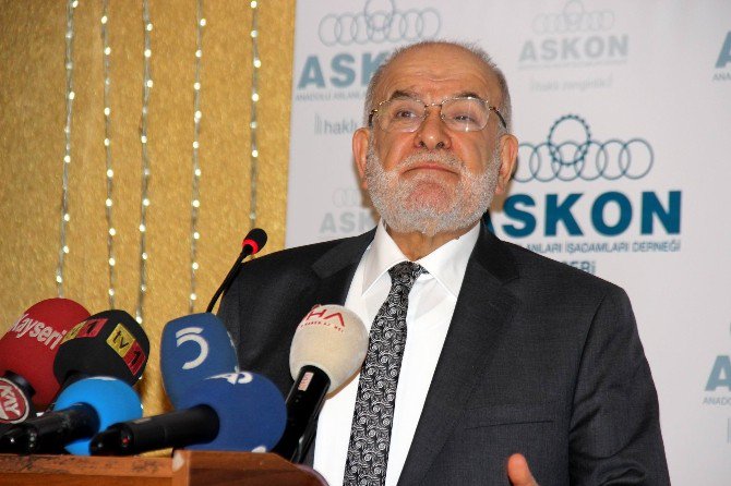 Saadet Partisi Genel Başkanı Temel Karamollaoğlu:
