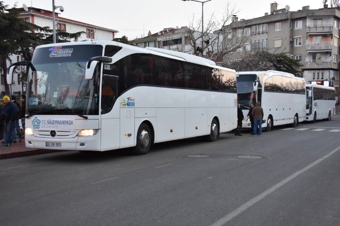 Süleymanpaşa Belediyesi’nden Tekirdağspor’a Taraftar Desteği