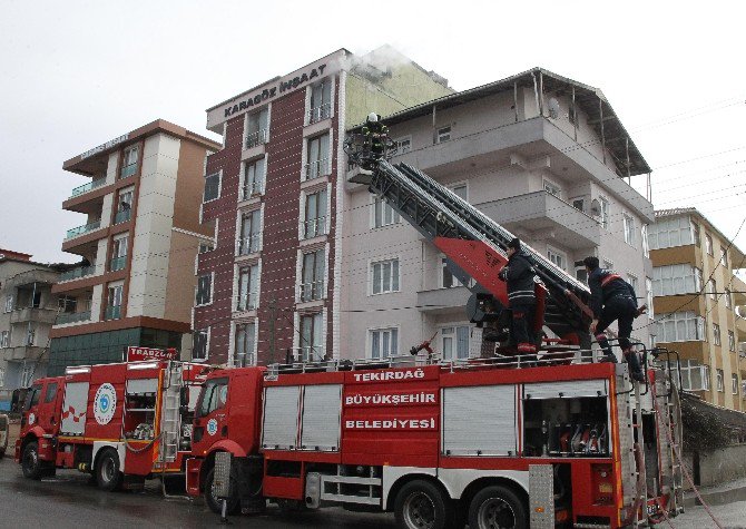 Tekirdağ’da Ev Yangını