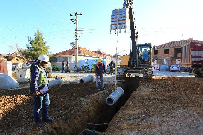 Çivril Irgıllı Mahallesi’nde Alt Yapı Çalışması