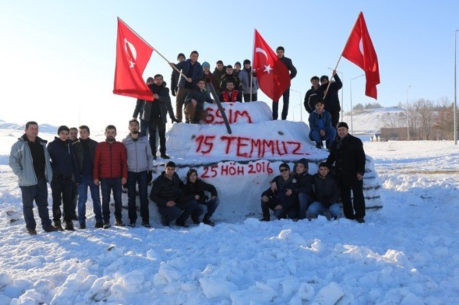 Eksi 30’da 15 Temmuz Ruhunu Canlandırdılar