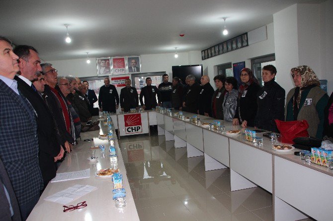 Chp Bilecik İl Teşkilatı Uğur Mumcu’yu Andı