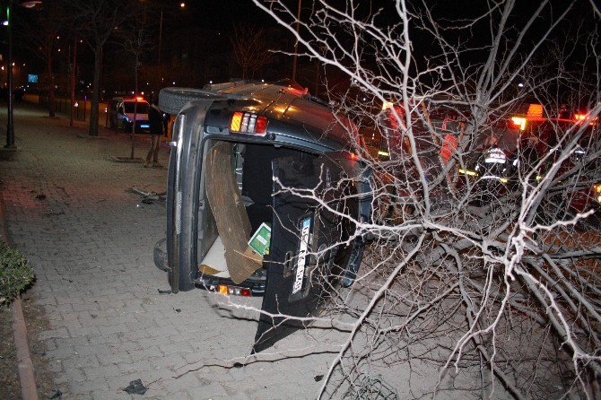 Yozgat’ta Trafik Kazası 1 Yaralı