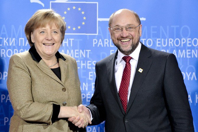 Merkel’in Rakibi Schulz Oldu