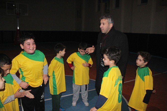 Başkan Güler’den Minik Sporculara Moral Ziyareti