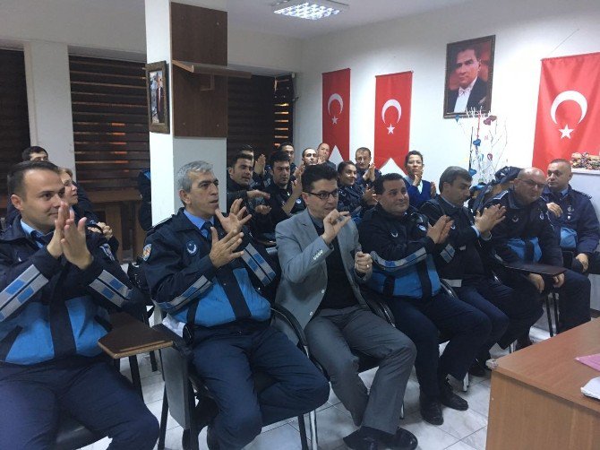 Mersin Büyükşehir Belediyesi Zabıtasına İşaret Dili Eğitimi