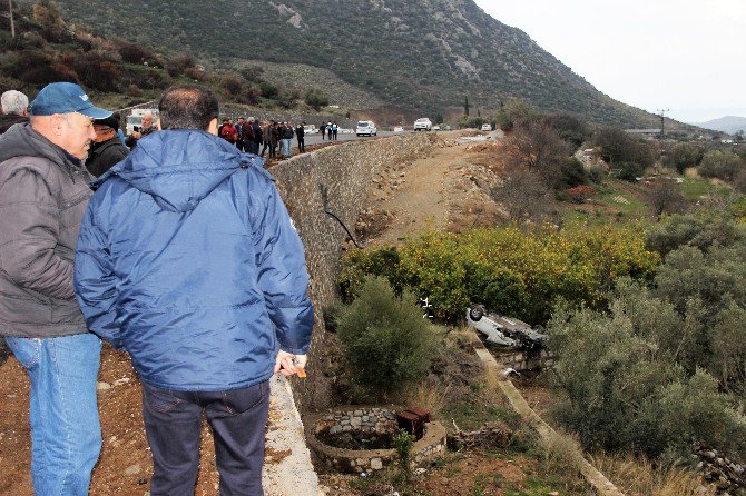 Çeyiz Alışverişine Giderken Uçuruma Yuvarlandılar