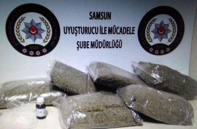 Samsun’da Uyuşturucu Operasyonu: 3 Gözaltı