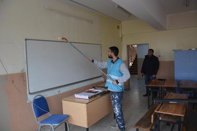 Şehitler Ortaokulu İkinci Döneme Hazırlanıyor