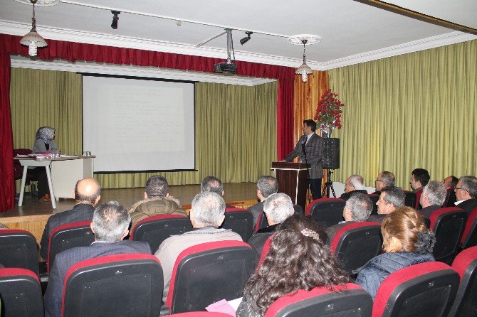 Tosya’da Meslek Liseleri Ve Stajer Öğrenci Sorunları Masaya Yatırıldı