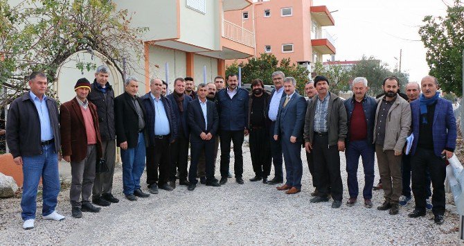 Sümer, Manavgat’ta Yatırımları İnceledi