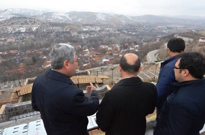 Başkan Polat İle Dap Bölge Kalkınma İdaresi Genel Başkanı Demir Yatırımları İncelediler