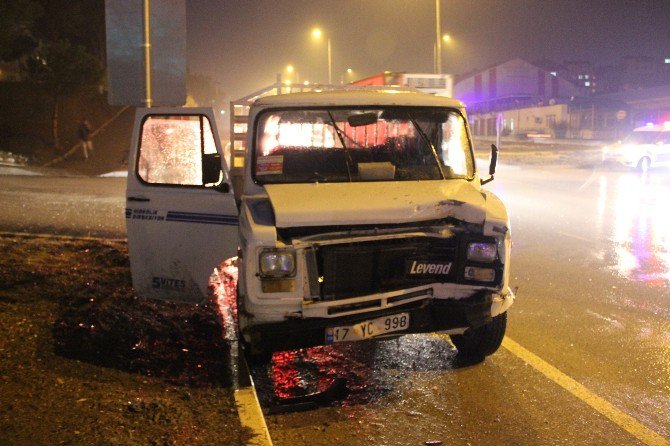 Çan’da Trafik Kazası; 1 Yaralı