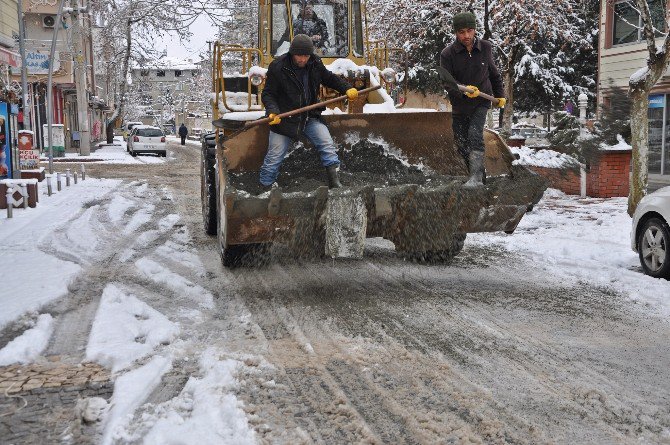 Adıyaman’da Kar Temizleme