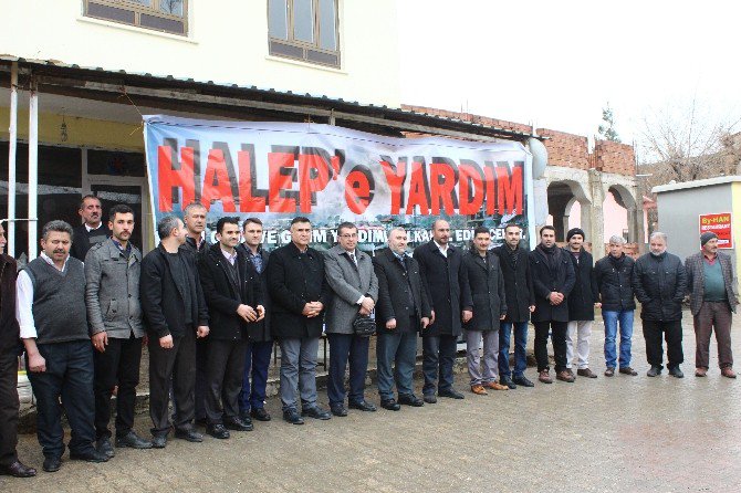 Sason’da Halep İçin Yardım Kampanyası Başlatıldı