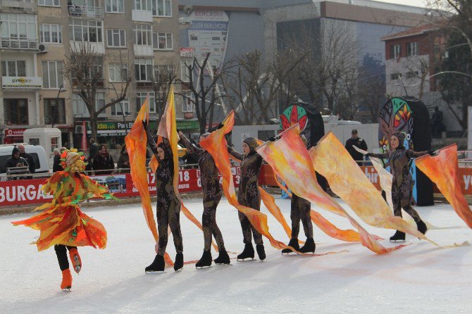 Dünyaca Ünlü Buz Tiyatrosu Lüleburgaz’da