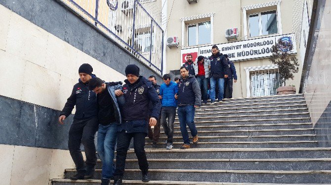 İstanbul’da Çökertilen Hırsızlık Çetesinin Üyeleri Adliyeye Sevk Edildi