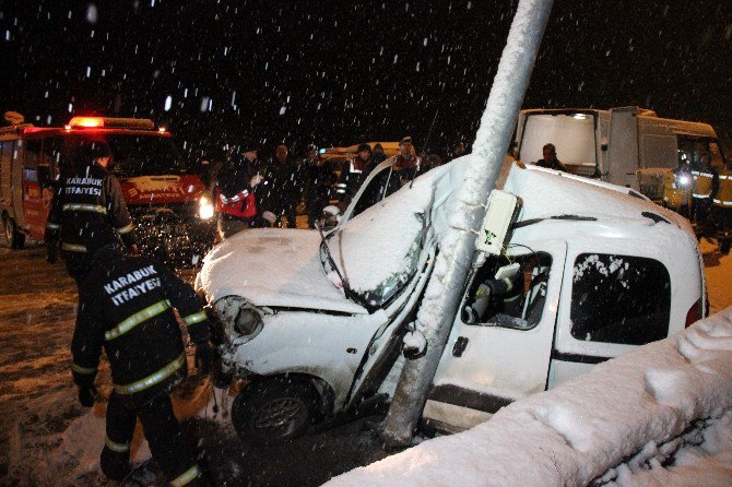 Karabük’te Trafik Kazası: 2 Ölü, 1 Yaralı