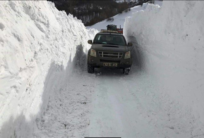 Ordu’da Kar Kalınlığı 60 Cm