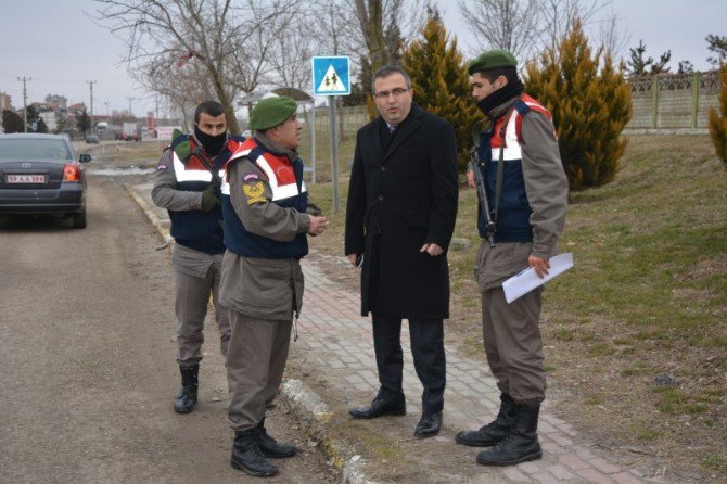 Kaymakam’dan Yol Denetimleri