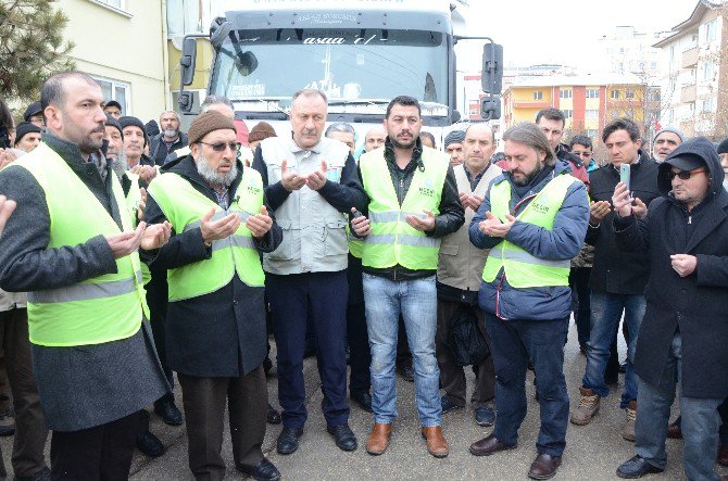 Eskişehir’den Halep’e 2 Tır Dolusu Yardım