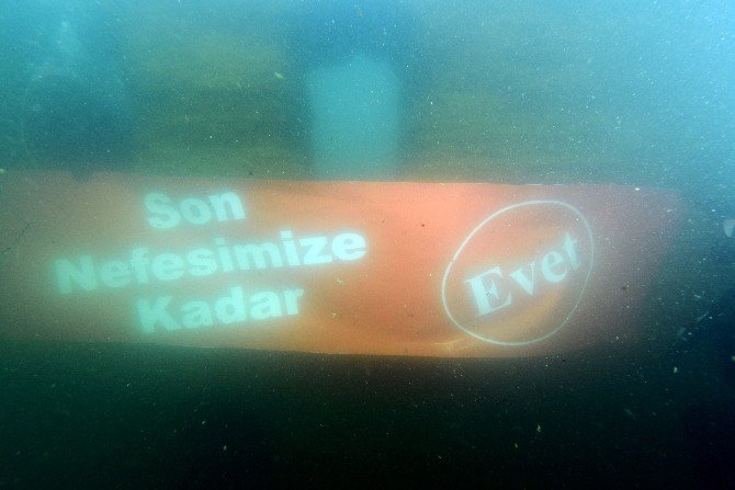 Eksi 16 Derecede Su Altında Referanduma ’Evet’