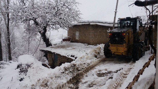 Derecik’de Karla Mücadele Çalışması