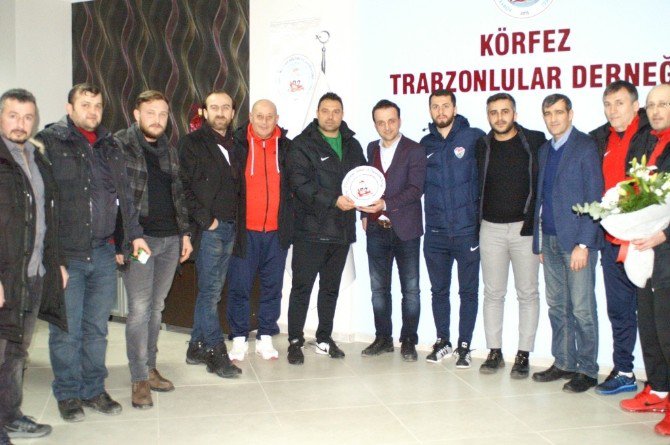 Kocaeli Birlikspor, Körfez Trabzonlular Derneğine Konuk Oldu