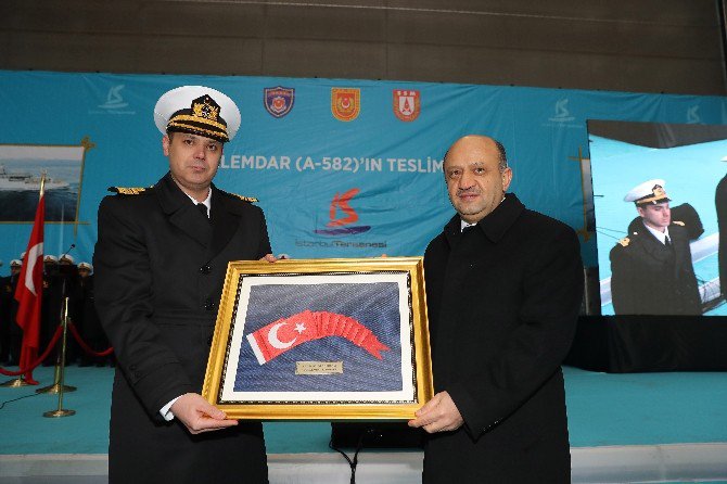 Tcg Alemdar Gemisi, Deniz Kuvvetleri Komutanlığına Teslim Edildi