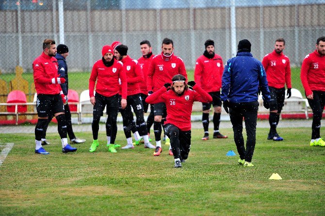 Samsunspor Ve Evkur Yeni Malatyaspor Aynı Yerde Çalıştı