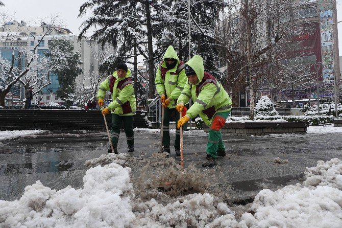 Trabzon’da Kar Seferberliği