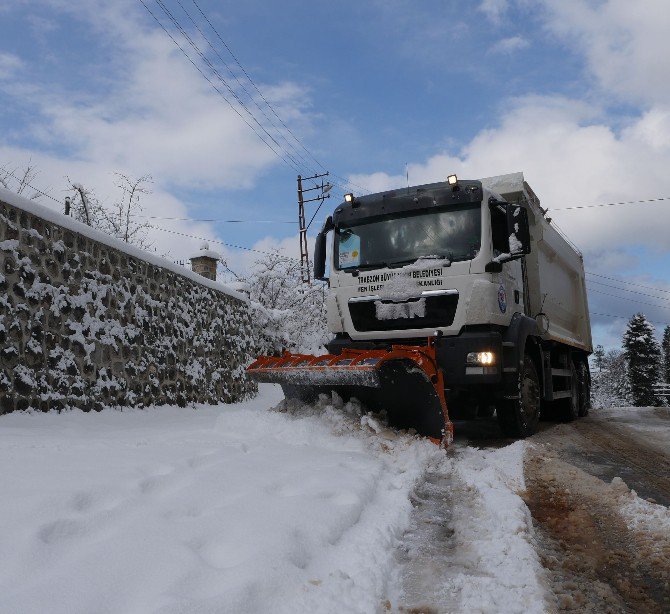 Trabzon’da Kar Seferberliği