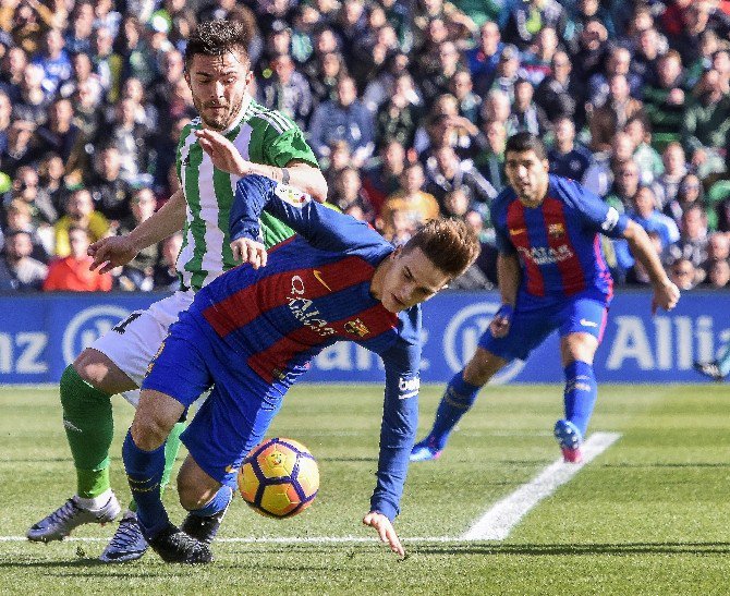 Barcelona Betis’te 2 Puan Bıraktı