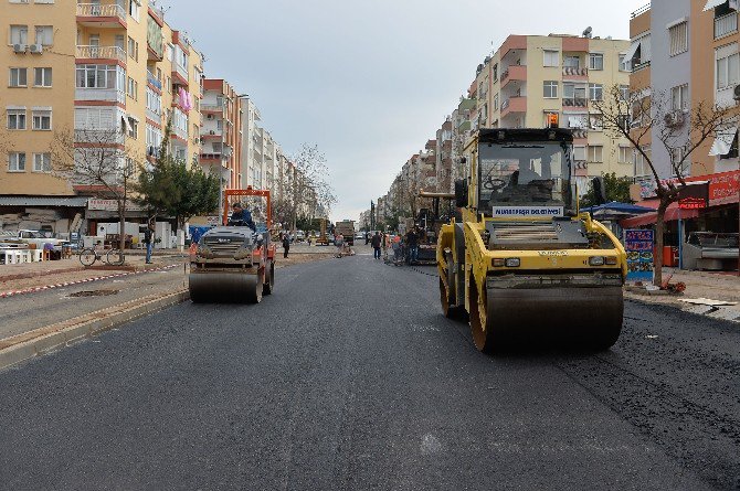 Muratpaşa Belediyesi Zambak Caddesi’ndeki Çalışmalarını Tamamladı