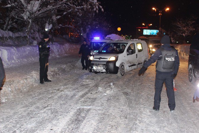 Muş’ta Kar Altında Huzur Uygulaması