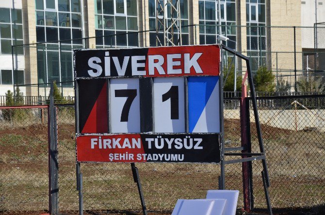 Siverek Belediyespor Farklı Kazandı