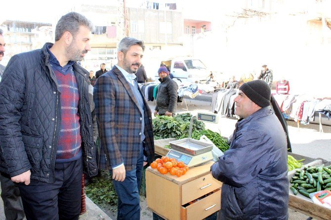 Tbmm Başkan Vekili Aydın Pazarcıların Sorunlarını Dinledi