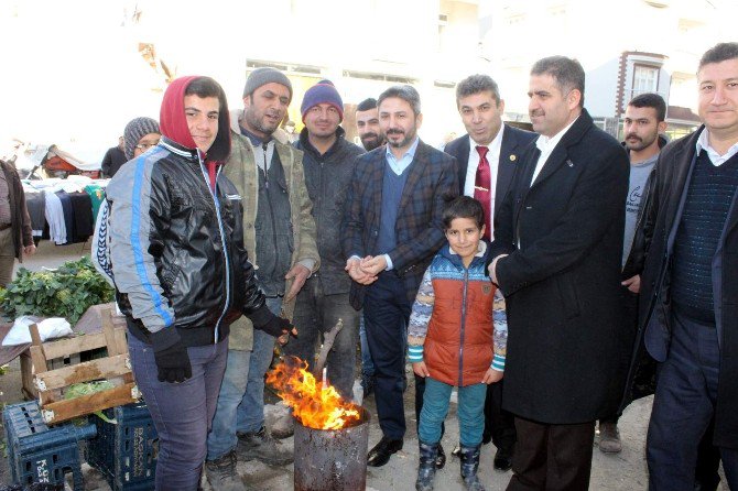 Tbmm Başkan Vekili Aydın Pazarcıların Sorunlarını Dinledi