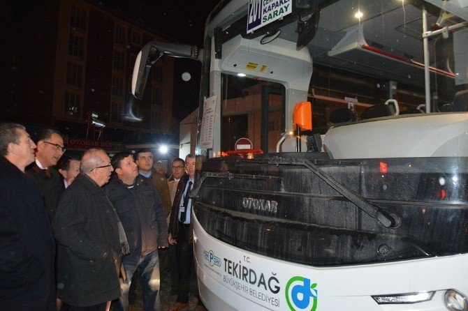 Saray-kapaklı-çerkezköy-çorlu Seferleri Başladı