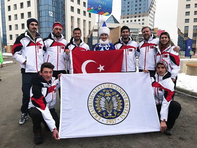 Atatürk Üniversitesi Dünya Üniversiteler Kış Spor Oyunları’nda...