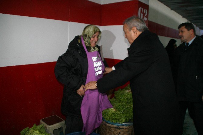 Devrek Belediyesinden Pazarcılar İçin Örnek Uygulama