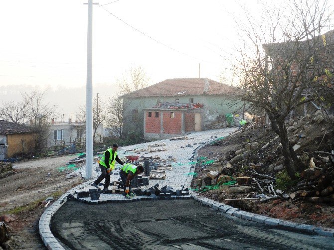 Kulmahmut Köyü’nde Parke Çalışması