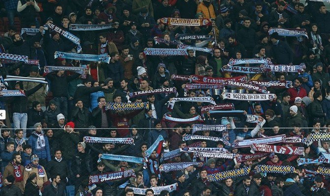 Trabzonspor-gaziantepspor Maçını 23 Bin 64 Kişi İzledi