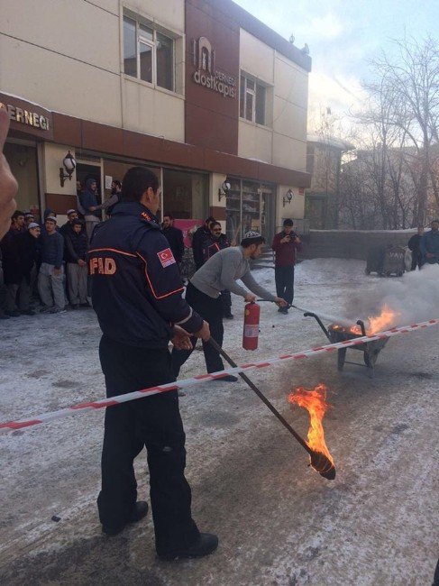 Afad’dan “Temel Afet Bilinci Ve Yangın” Eğitimi