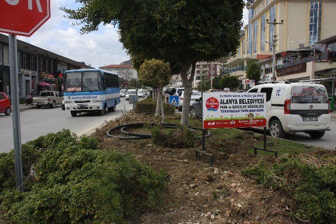 Alanya’da Orta Refüj Sulama Sistemi Çalışmaları