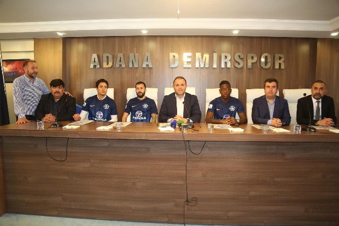 Adana Demirspor’da 3 Transfer