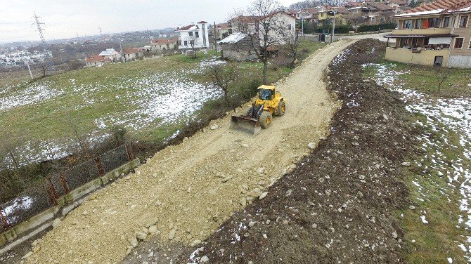 Başiskele’de Dolgu Çalışmaları Sürüyor