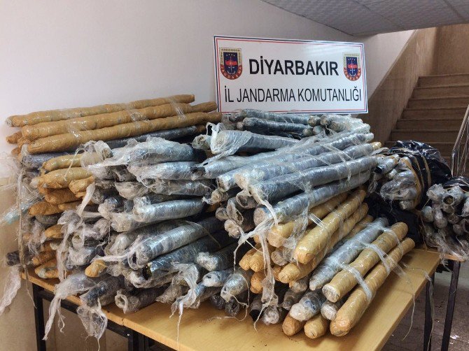 Diyarbakır’da 416 Kilo Esrar Ele Geçirildi