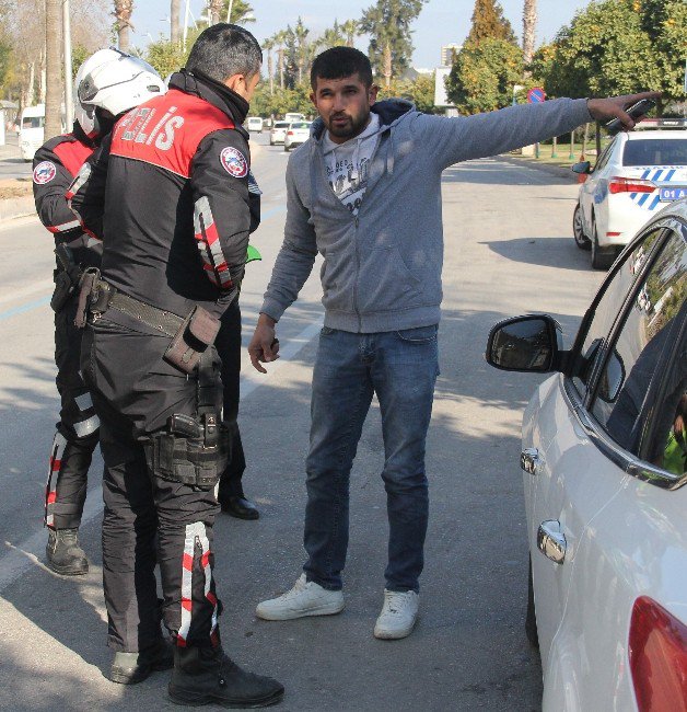 Uygulamadan Kaçan Sürücü Polisi Alarma Geçirdi